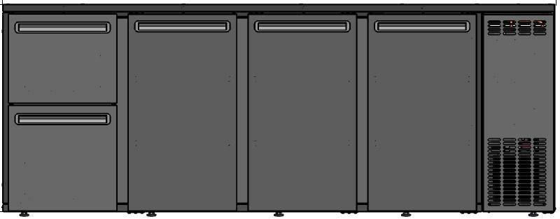 TC BBCL4-5222 | Bar cooler