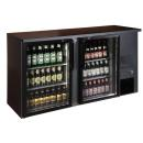TC BB2GD | Double glass door bar cooler