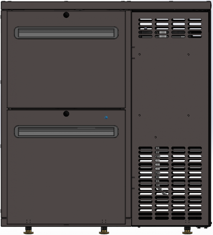 TC BBCL1-5 | Bar cooler with drawers