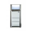 TC 116INOX (L-116 RM) | Celopresklená vitrínová chladnička