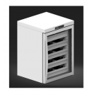 TC 160GDWHMED/A | Glass door cooler with drawers