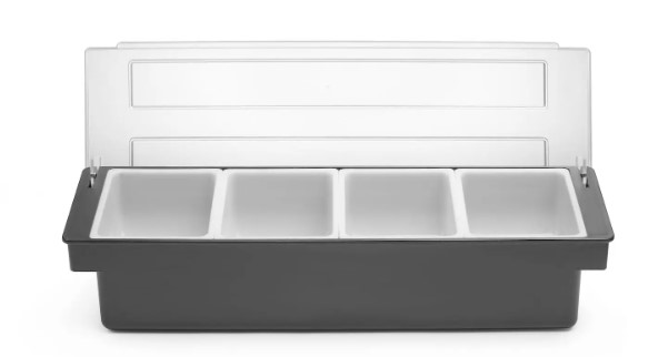 BarUp Ingredient Bin – 4 Compartments