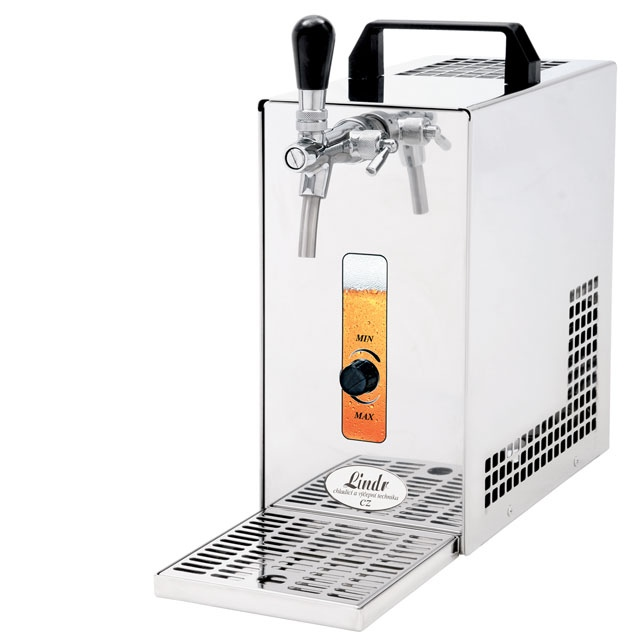 PYGMY 25/K | Dry contact one coiled beer cooler with built-in air compressor