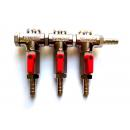 3-way Keg Beer Air Line Distributor.